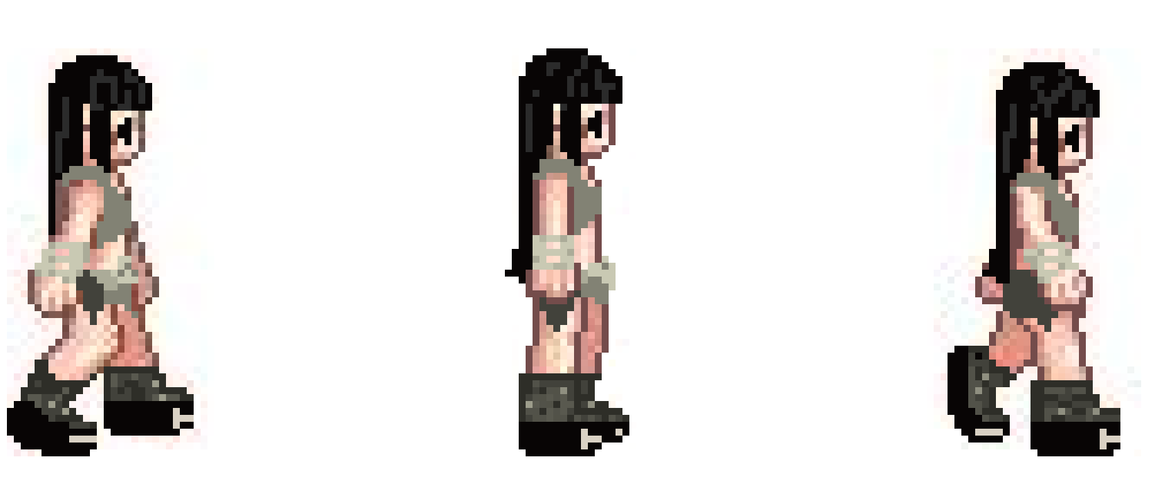 [a4edbd] character front walk to l