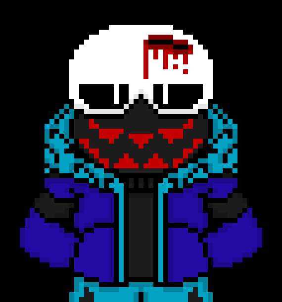 [0ae1f1] *tps and slashes across Ghost's back, but he turns around and kicks Shark to a tree*