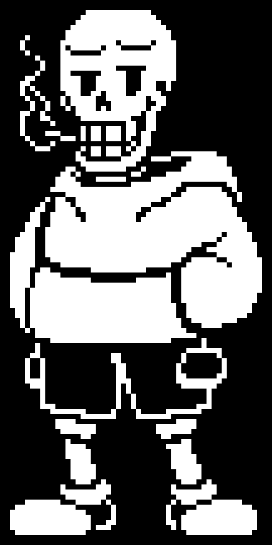 [169ec9] Underswap Papyrus Sprite New