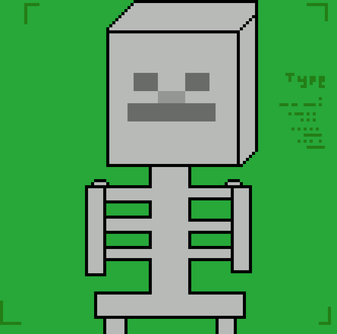 [9664c4] Mincraft skeloton pc scan
