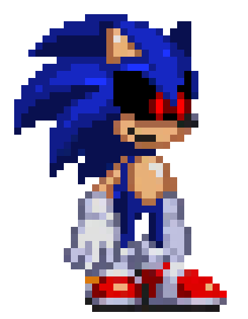 Modern sonic.exe sprite (exetior)