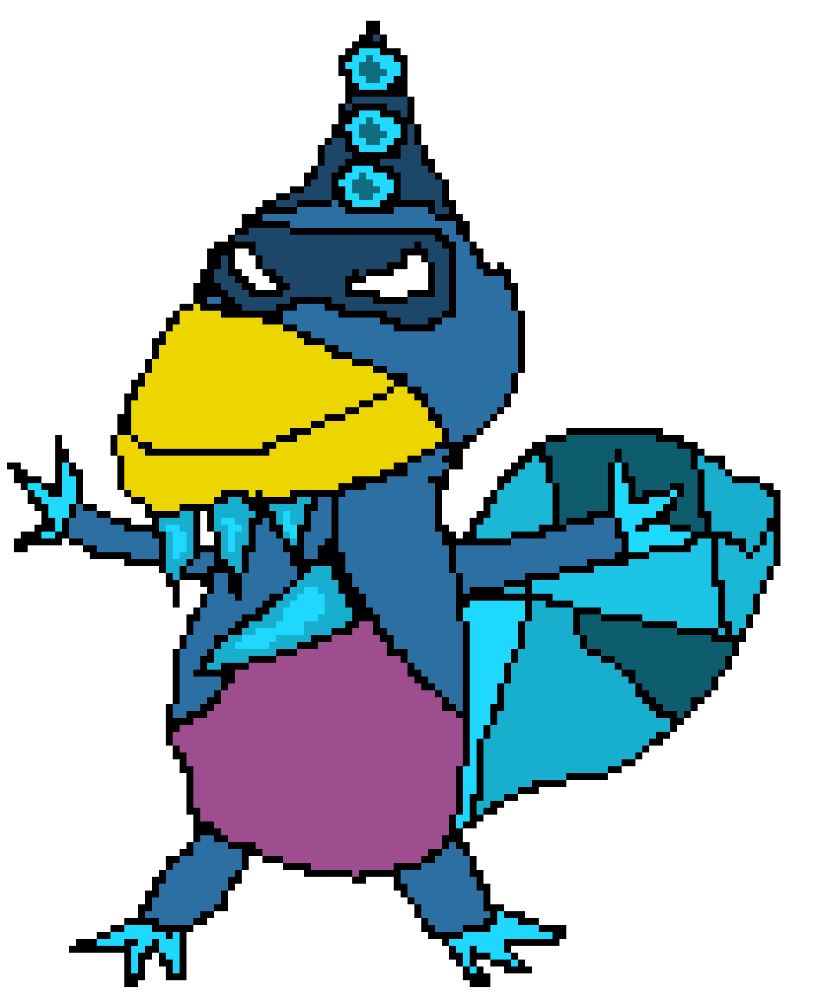 [d6b6ec] Aster- Main Character for pokemon comet and asteroid