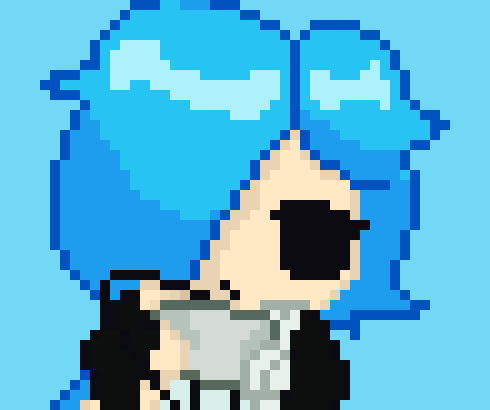 [583245] This piece is upscaled from its original 100 x 100 pixel size to show detail. If you'd be interested in one of these they are currently $20 each. Feel free to message me on here or, more preferably, on Telegram! @ariverofstars  Thanks for looking! ♡