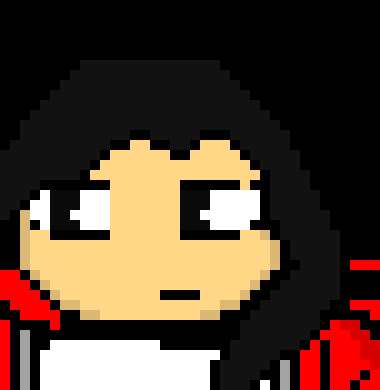 [8d9029] *she suddenly calms down.* Oh.