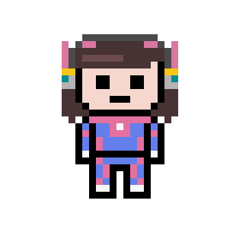 [b9810c] D.VA pixel sprite base