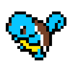 [9664c4] Squirtle PixelArt