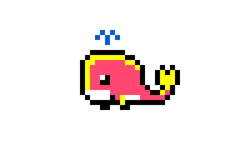 [e3be5b] Pixel Whale