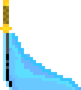 [65fc89] Katana Yellow Arching Slash