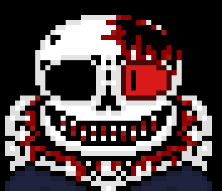 [57dac4] i have gotta think something up for HorrorKiller and i know exactly what, since Chara is non existent in HorrorTale, im gunna have to go with the secondary option