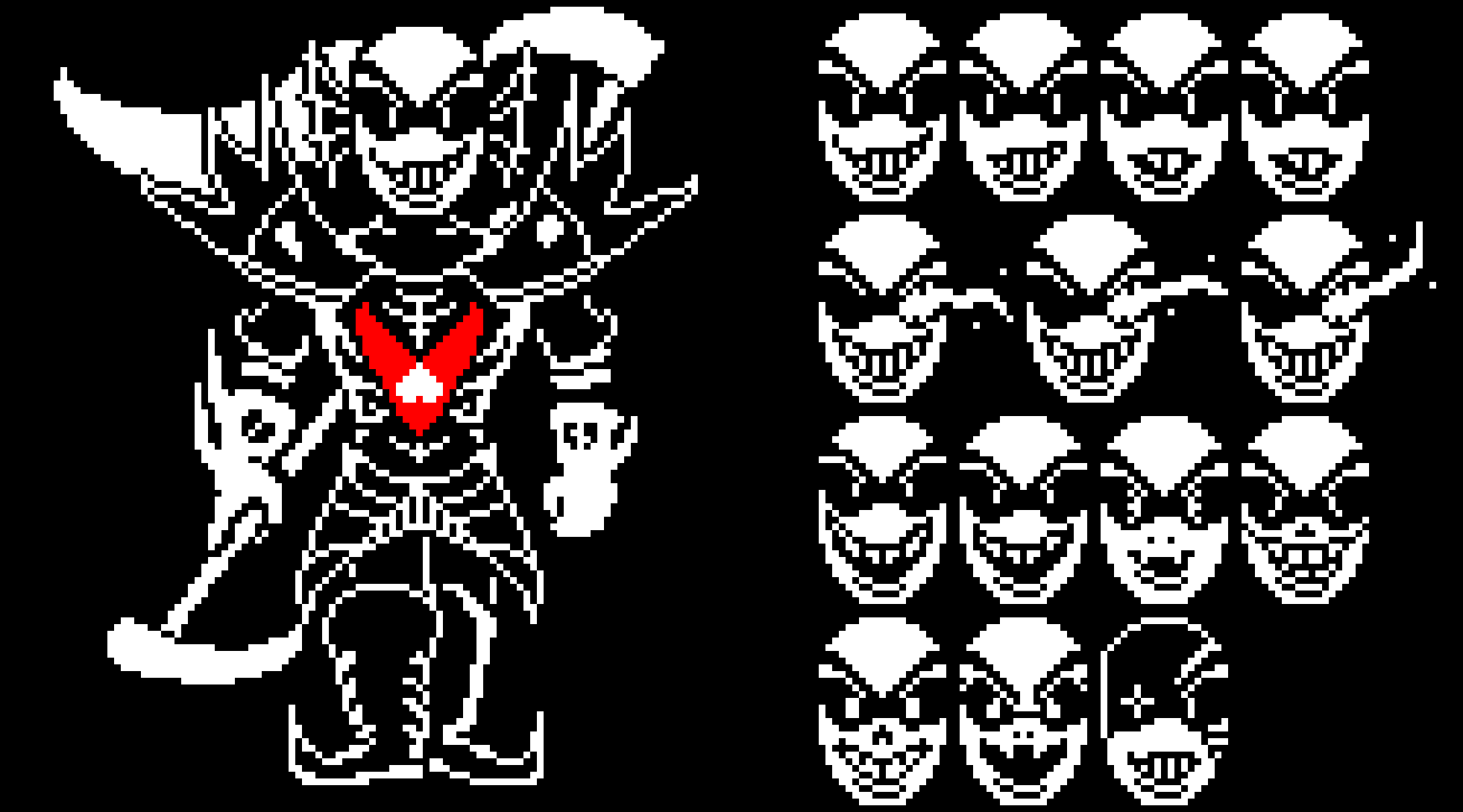 Mixed Reality Undyne (V2) w/faces