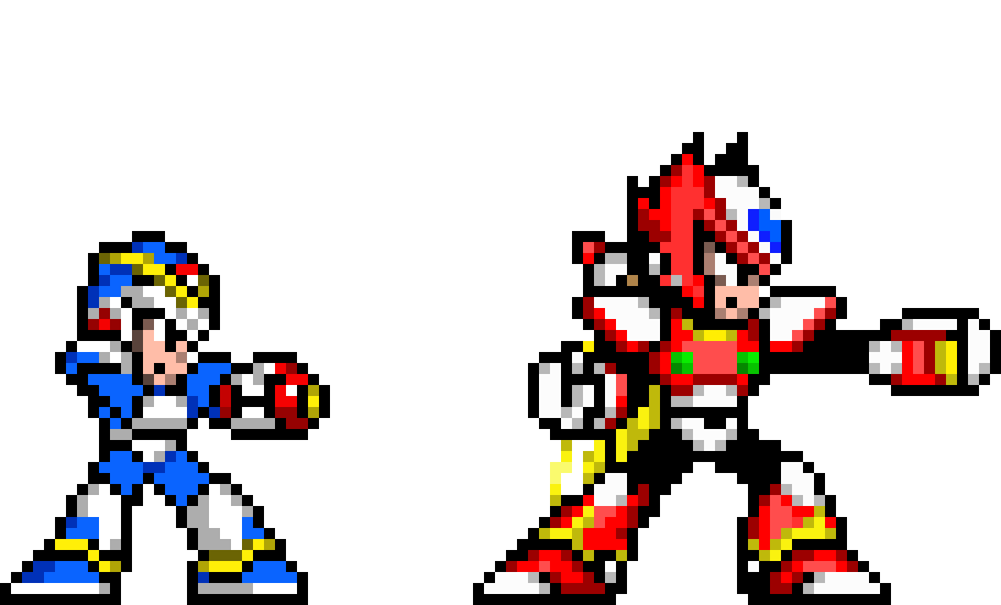 megaman X & Zero