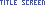 [f2f09e] title screen dark