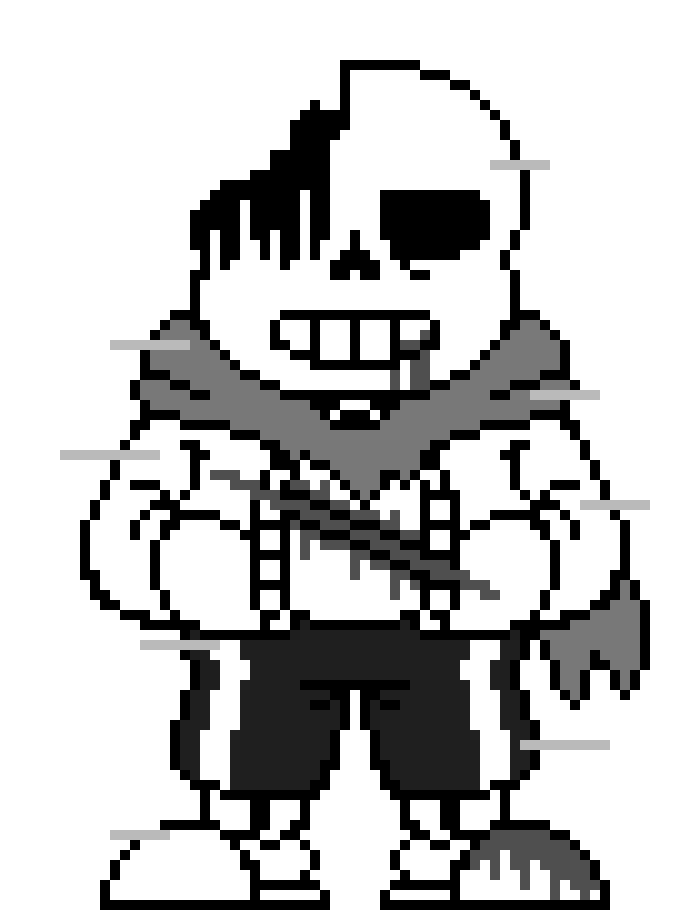 [888202] Gonner!Geno: a simple AT where geno gives up and accepts gasters offer to join him in the void.
