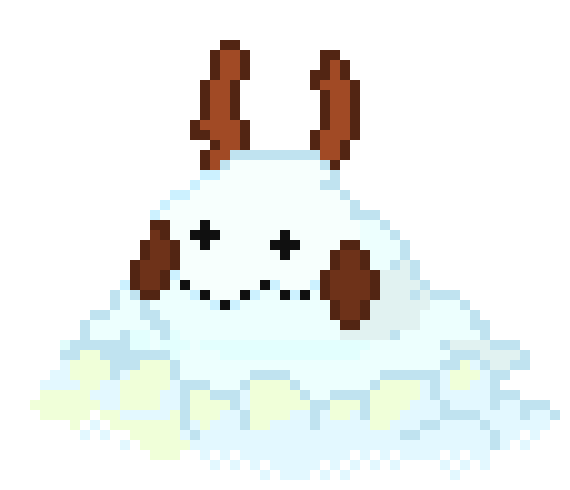 [7854d8] Goomy snowman