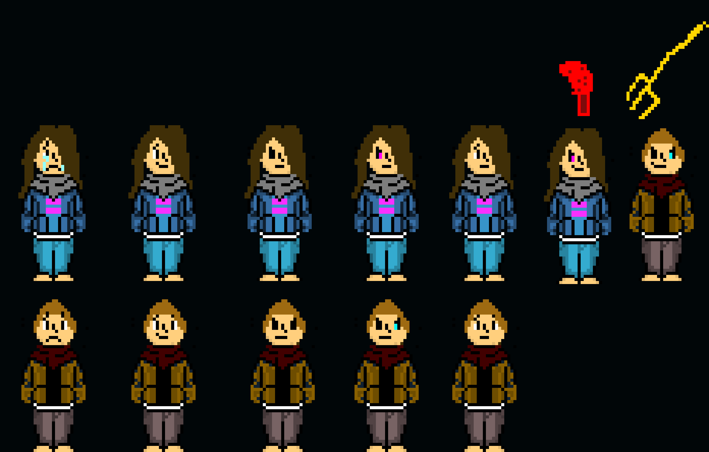 [2fbf6b] THIS IS YOUR PRIZE TOM! THE DOUBLE SET HUMANITY DUO ALL EMOTIONS!
