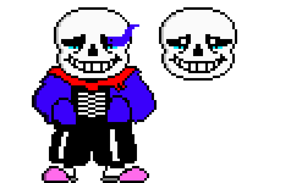 [280b7b] (My Take) Neutral Sans Battle Sprite