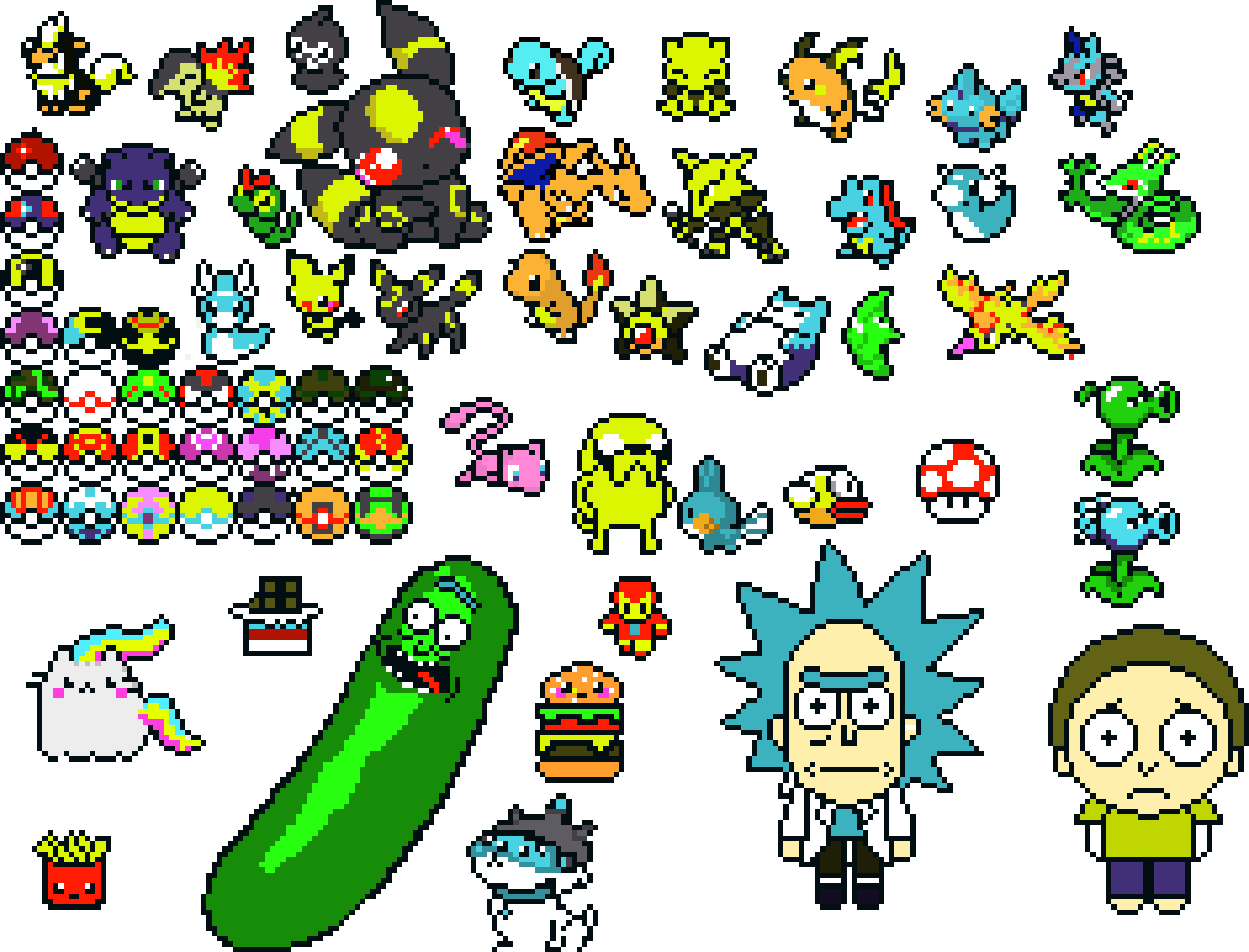 RANDOM PIXEL ART