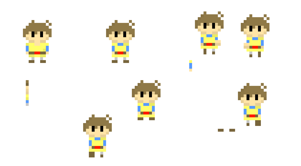 [bcb7cc] Bit Tristan Sprite Sheet