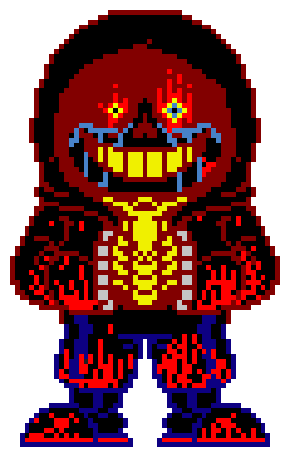 A Dusty Error Sans