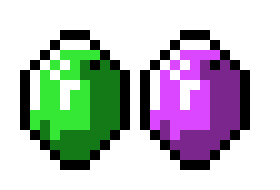[9664c4] Minecraft Emerald/ Emerald converted to amethyst