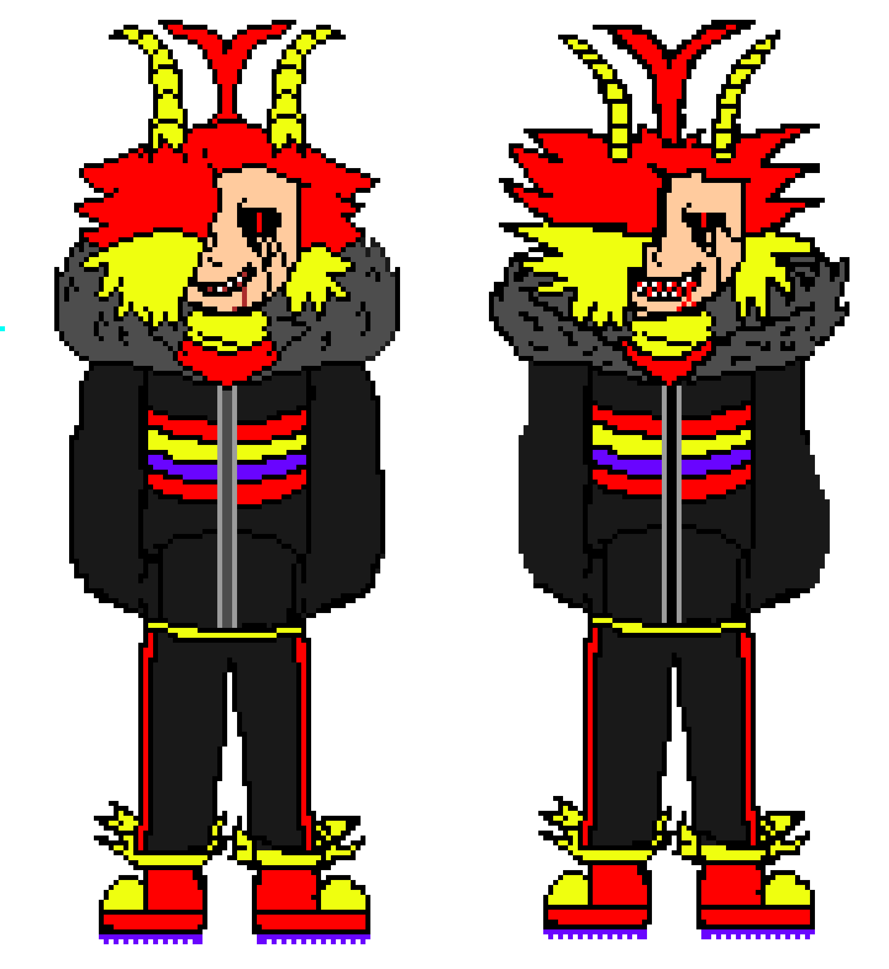 (Well Idk what to say about my new sprite here on the left)-HZ