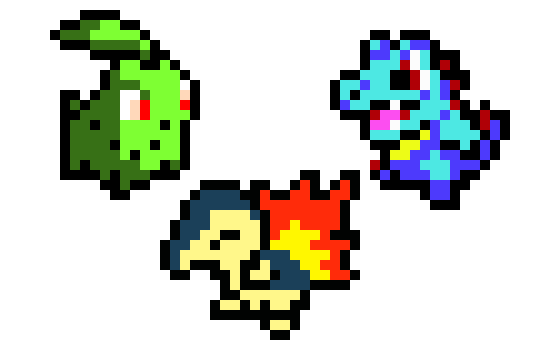[b1ead8] Gen 2 starter trio