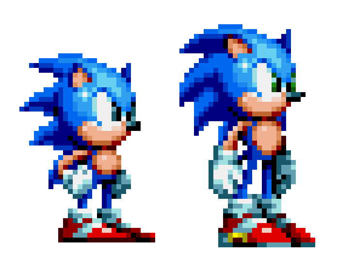 -Sonic Mania- Modern Sonic The Hedgehog