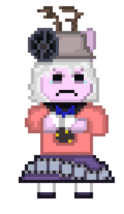 [2b2cca] Linda angry crying hands together sprite