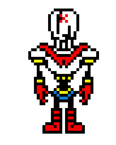[e4f013] Undertale papyrus Sprite