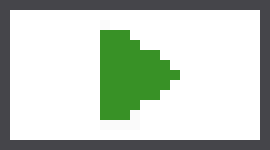 [437d02] Pixel Play Button