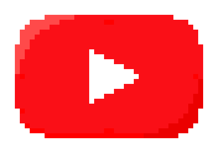 [9664c4] Pixelized YouTube Logo