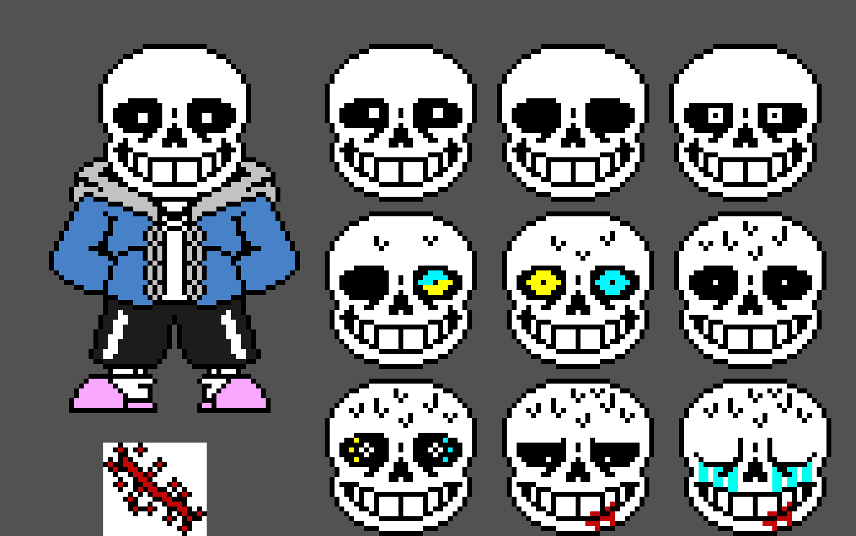 sans face sheet V2