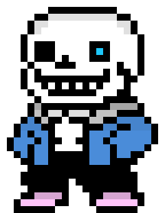 [304fd7] Deltarune bad time Sans Sprite