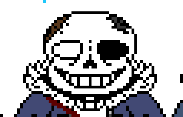 Tries to cut them in half with the clever then tries to cut their head off if it misses * 