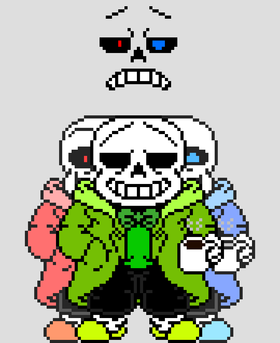 [95be89] And togheter they create Me. | http://pixelartmaker.com/gallery?after=696658