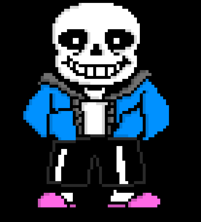 [dd31c0] Undertale Sans Sprite (colored