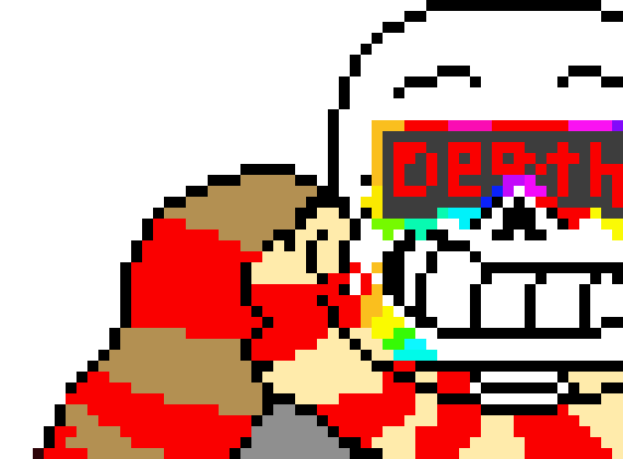 [bb419c] Summons phantom Fresh ink to help out - Fresh!Ink sans