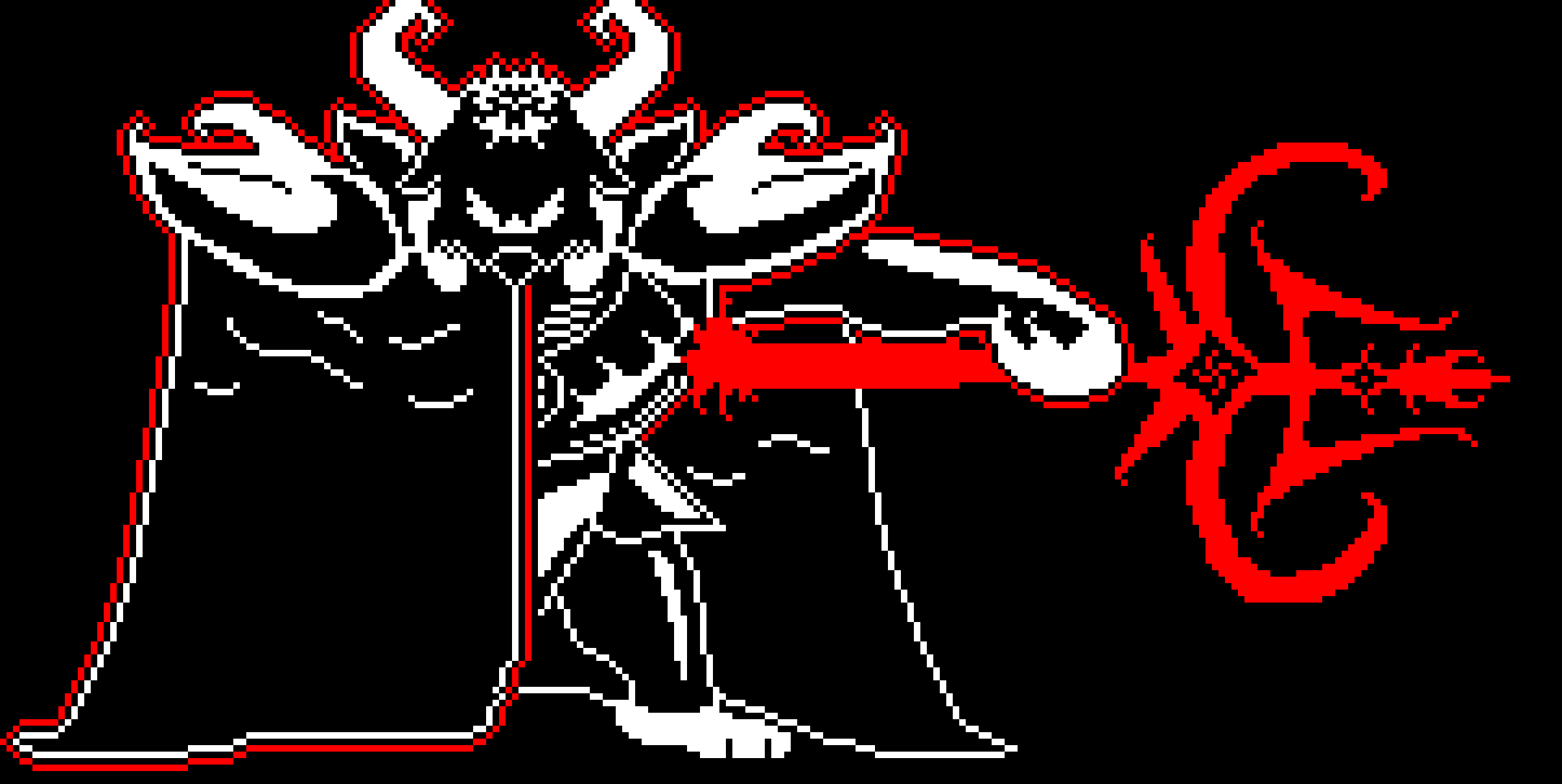Asgore Battle Sprite (Undertale Expert Mode