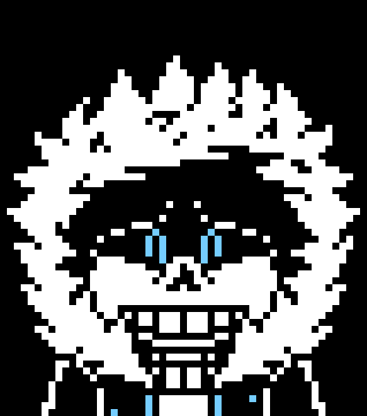 [0ae1f1] *stands next to the water. The water close to him freezes