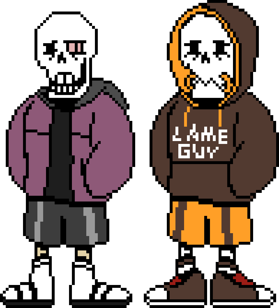 Swapfell and Fellswap-Gold Papyrus's.