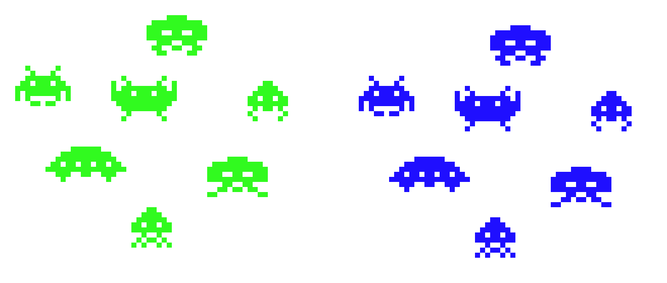 [9664c4] Space Invader Aliens