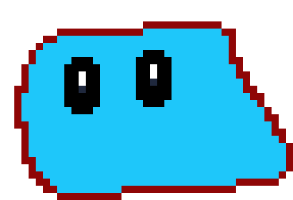 [c6b63d] blue blob