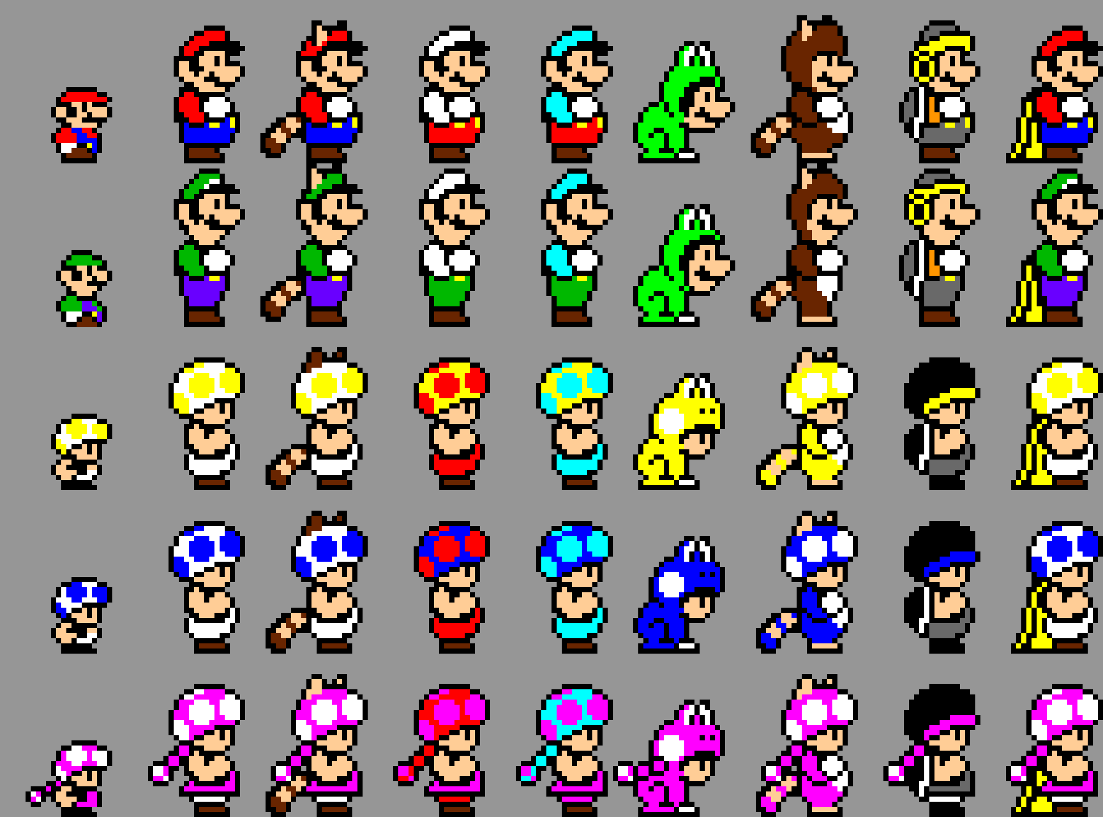 Modern SMB3 Sprites