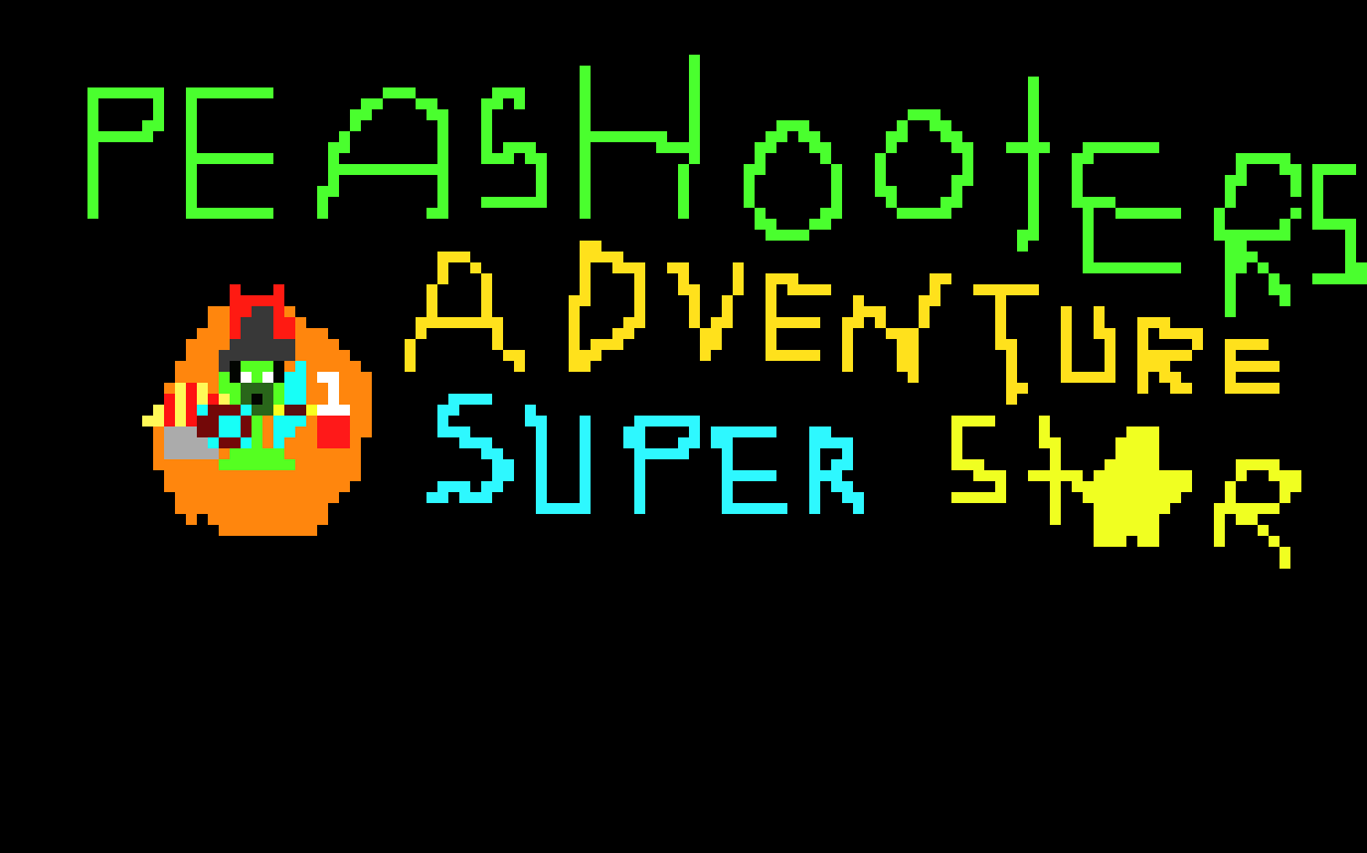 [9664c4] peashooters adventure SUPER STAR