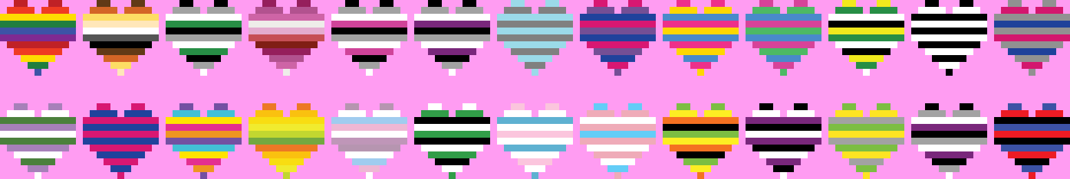 [9664c4] LGBTQ+ Flags