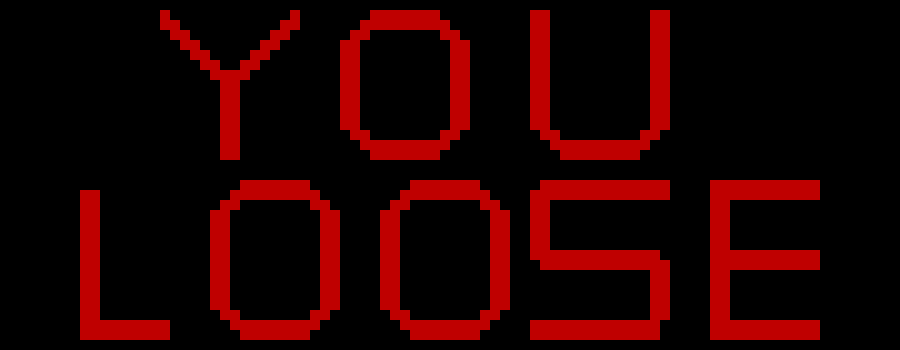 [c27c1c] You loose
