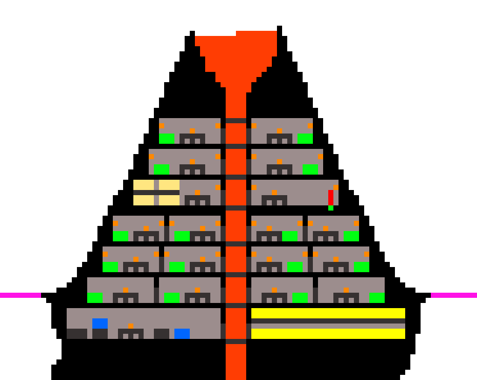 [19116b] Volcano Base Plan for Terraria