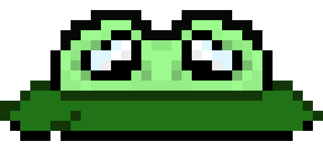 [7ff9c8] lilly pad shy frog