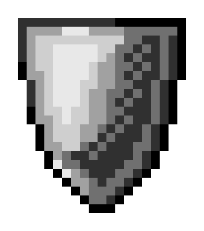 [9664c4] Shield silver
