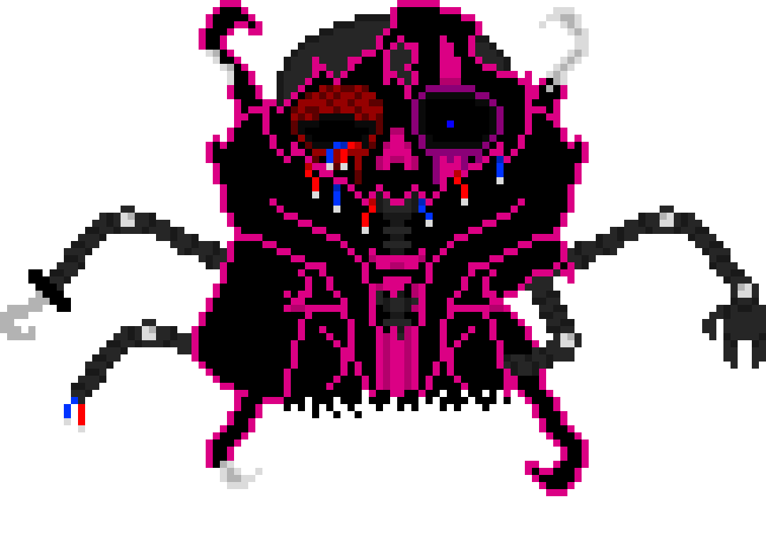 [0b8c3c] *a chunk of the pillar slices through shadows bottom half* *static screams echo*
